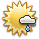 Lluvia, Nubes dispersas