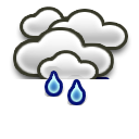 Overcast Chance drizzle